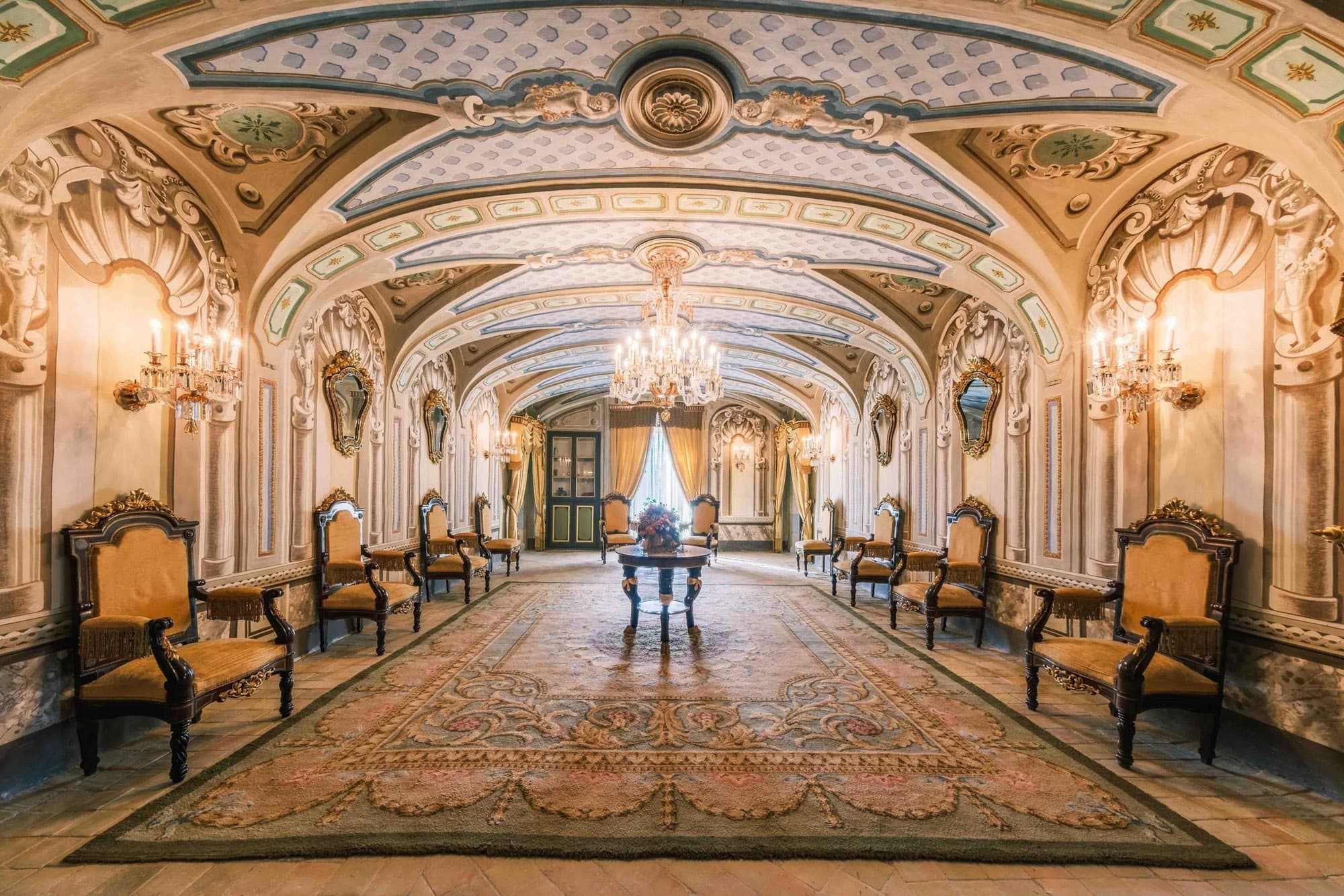 Can Companyo · Sala Galería · Techos frescos