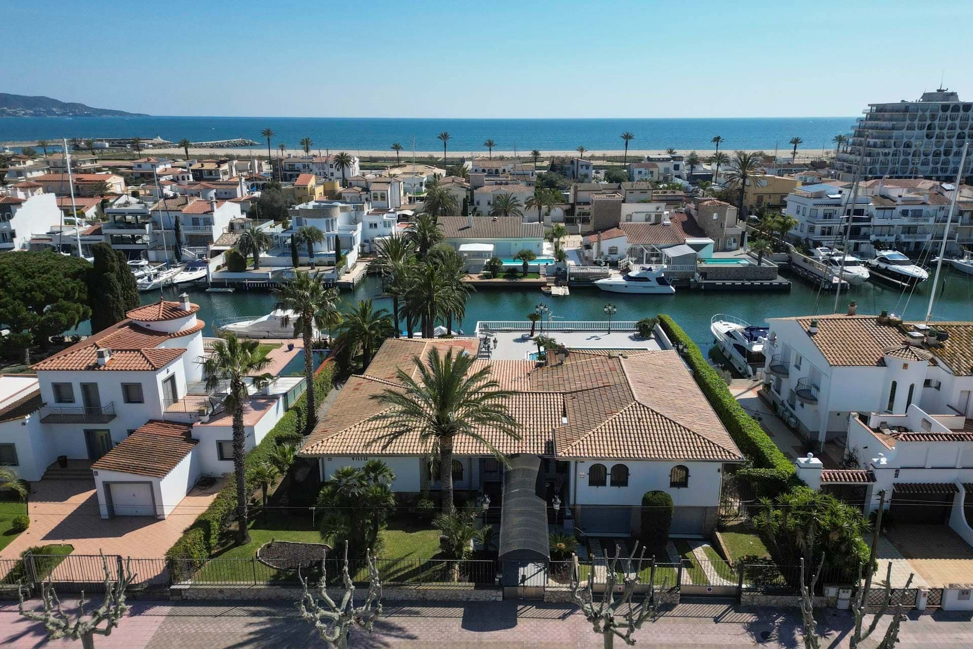 Villa Canal · Vista aérea · Empuriabrava